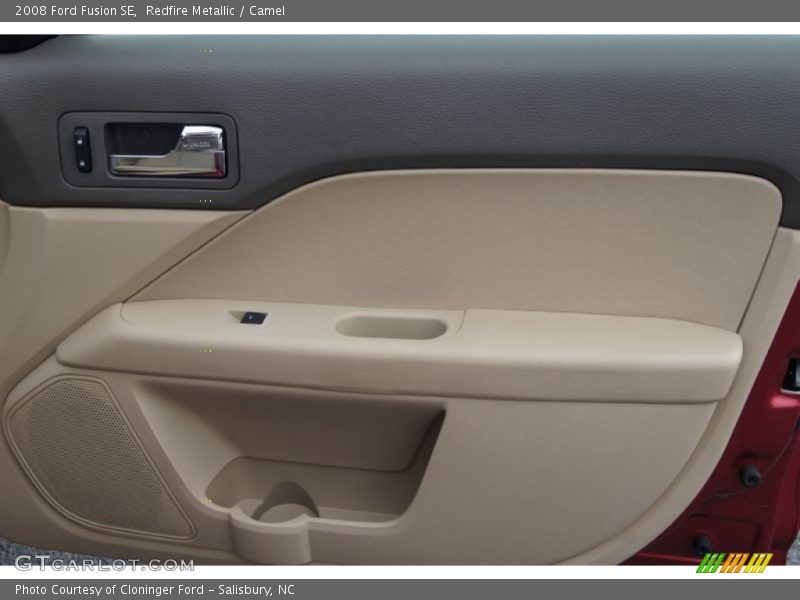 Redfire Metallic / Camel 2008 Ford Fusion SE