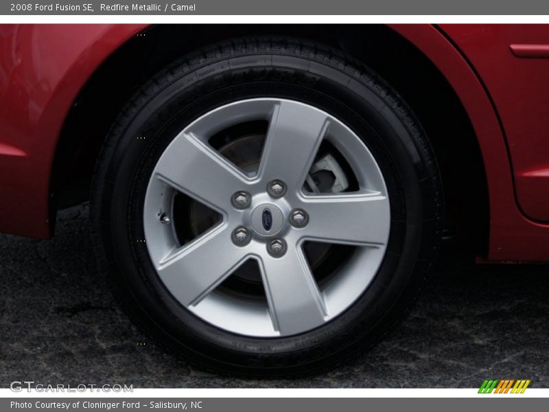 Redfire Metallic / Camel 2008 Ford Fusion SE