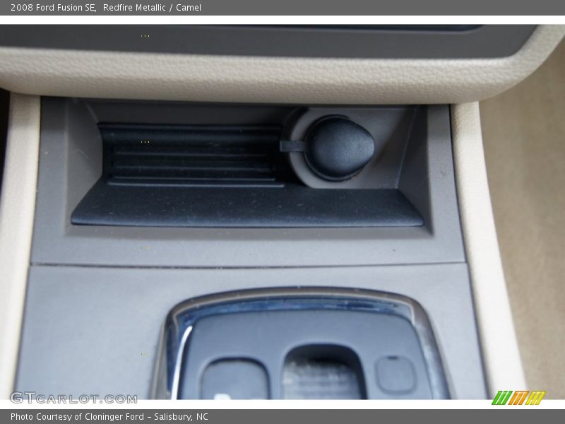 Redfire Metallic / Camel 2008 Ford Fusion SE