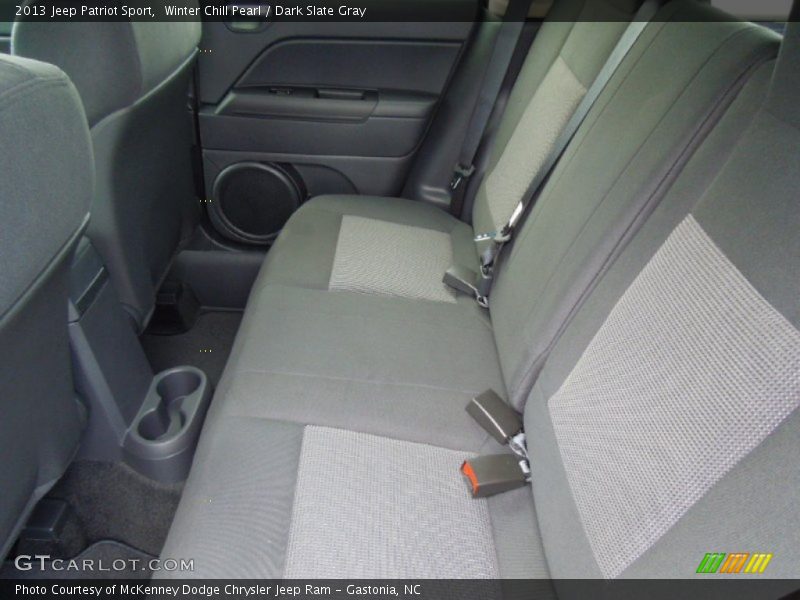 Winter Chill Pearl / Dark Slate Gray 2013 Jeep Patriot Sport