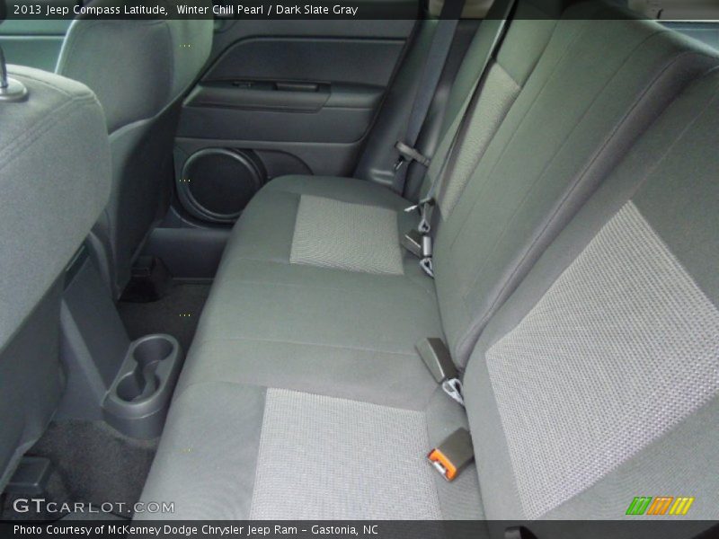 Winter Chill Pearl / Dark Slate Gray 2013 Jeep Compass Latitude
