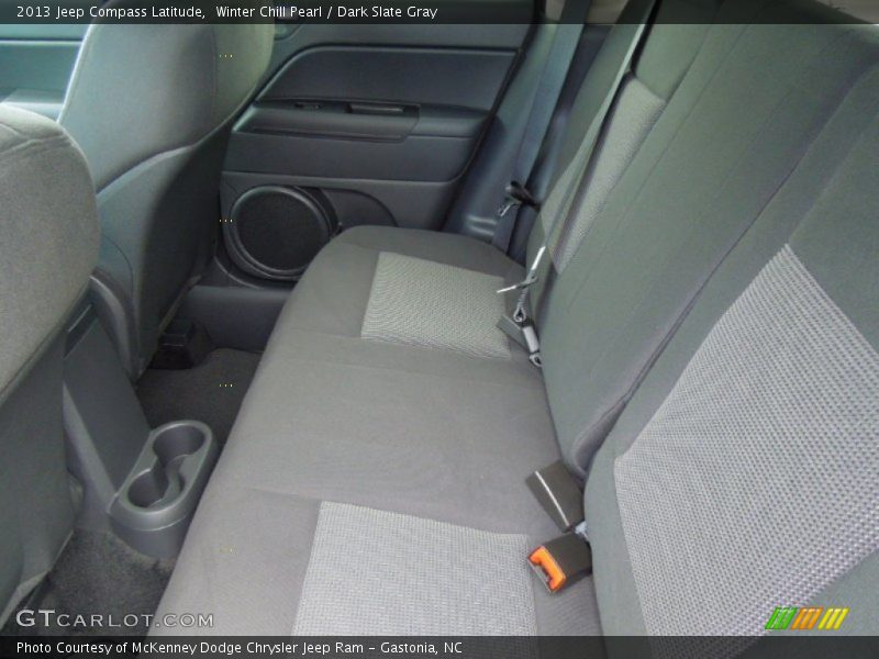 Winter Chill Pearl / Dark Slate Gray 2013 Jeep Compass Latitude