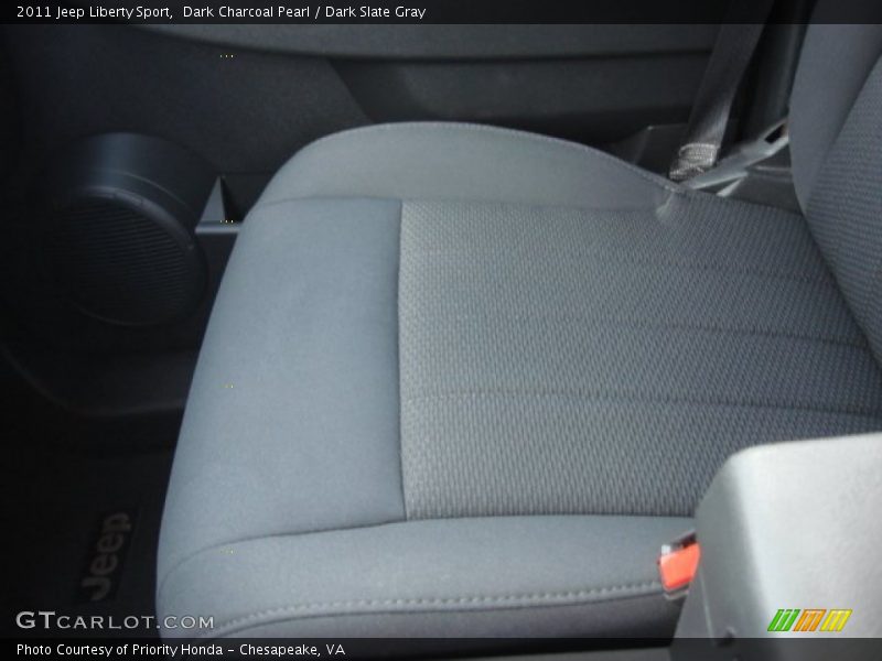 Dark Charcoal Pearl / Dark Slate Gray 2011 Jeep Liberty Sport