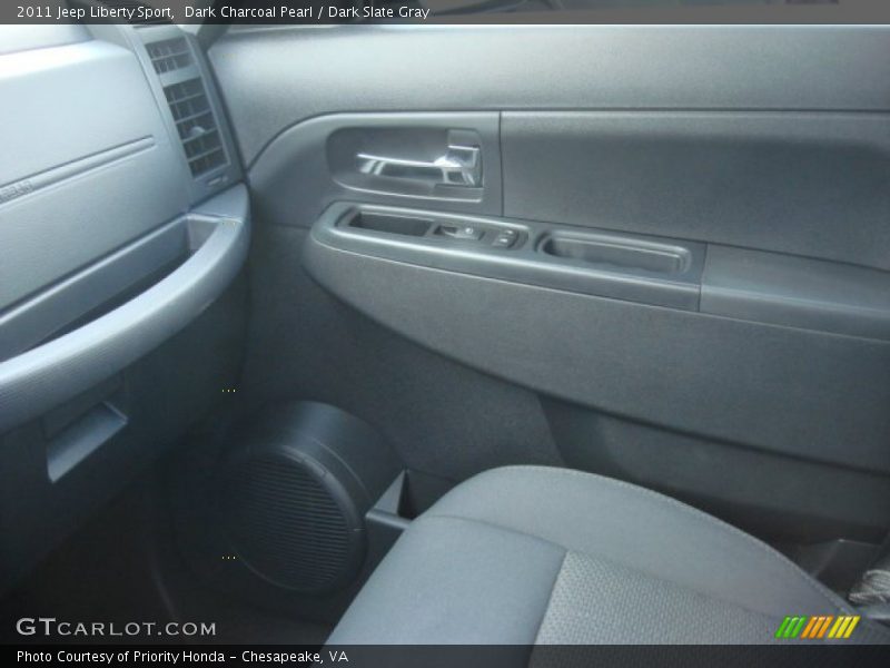 Dark Charcoal Pearl / Dark Slate Gray 2011 Jeep Liberty Sport
