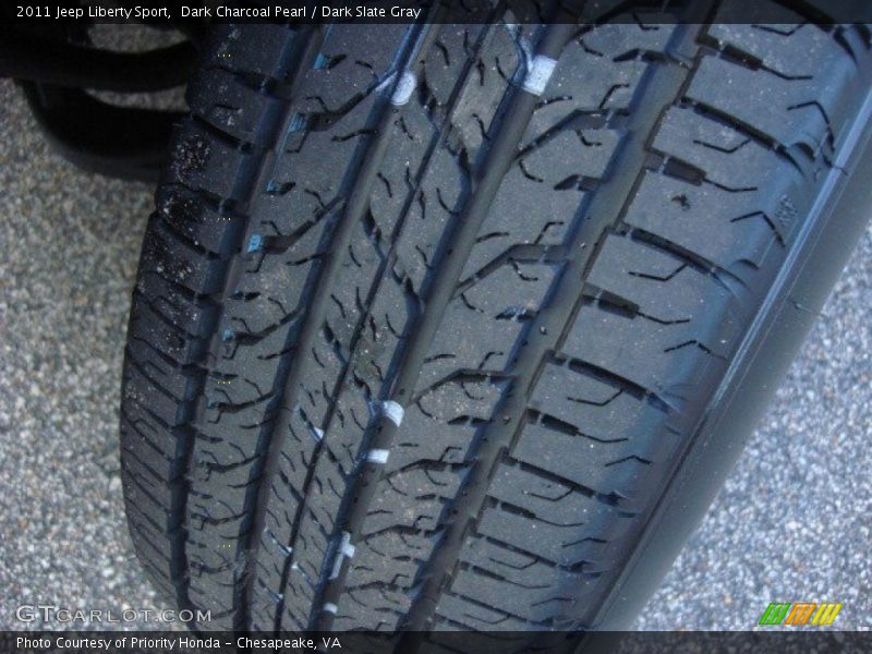 Dark Charcoal Pearl / Dark Slate Gray 2011 Jeep Liberty Sport