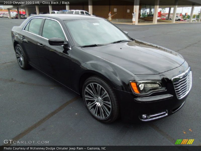 Gloss Black / Black 2013 Chrysler 300 S V8