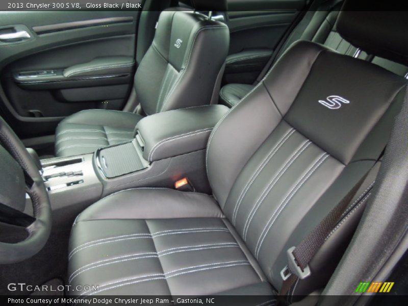 Front Seat of 2013 300 S V8