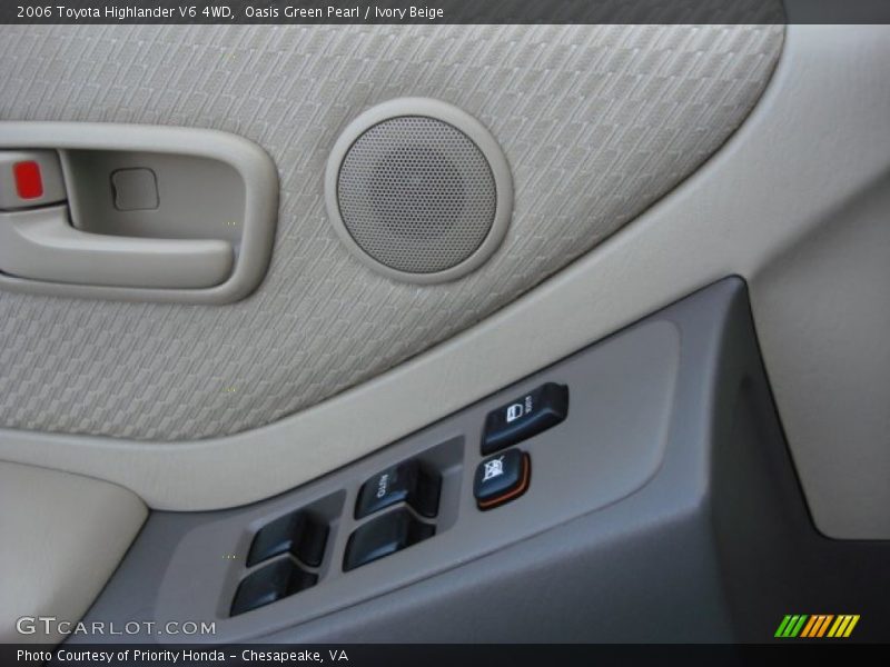 Oasis Green Pearl / Ivory Beige 2006 Toyota Highlander V6 4WD