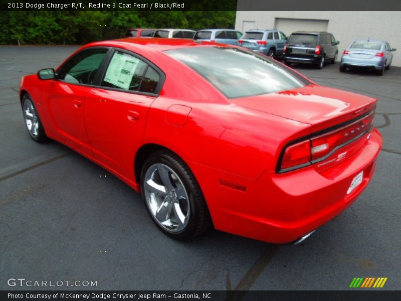 Redline 3 Coat Pearl / Black/Red 2013 Dodge Charger R/T