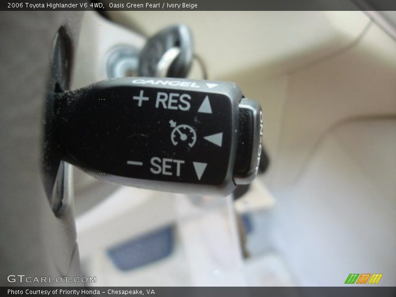 Oasis Green Pearl / Ivory Beige 2006 Toyota Highlander V6 4WD