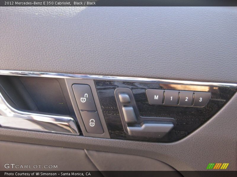 Black / Black 2012 Mercedes-Benz E 350 Cabriolet