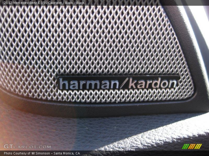 Black / Black 2012 Mercedes-Benz E 350 Cabriolet