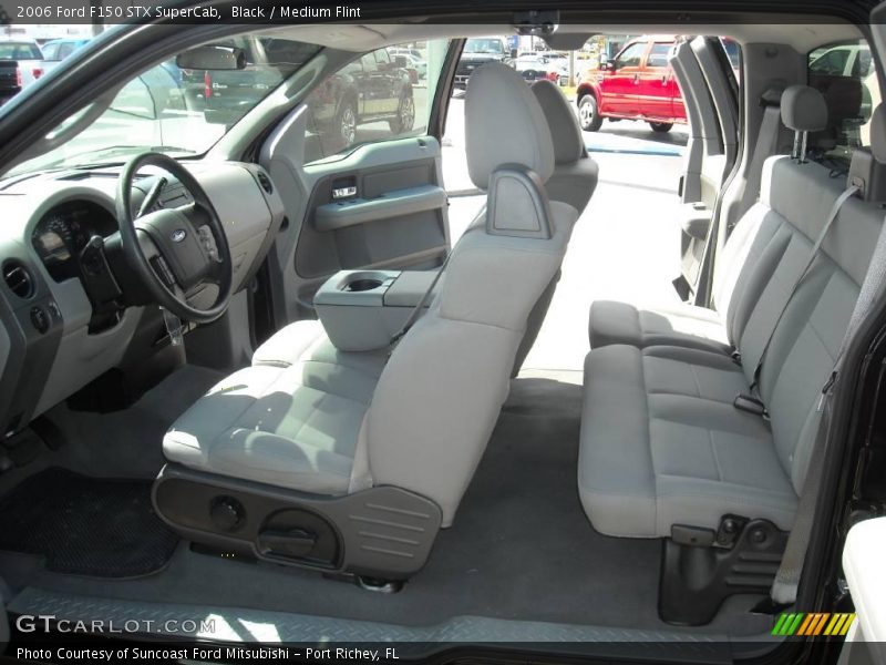 Black / Medium Flint 2006 Ford F150 STX SuperCab