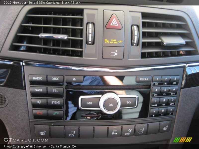 Black / Black 2012 Mercedes-Benz E 350 Cabriolet