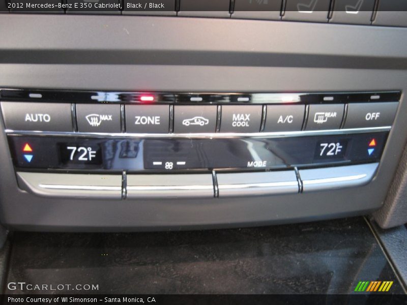 Black / Black 2012 Mercedes-Benz E 350 Cabriolet