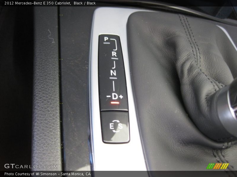 Black / Black 2012 Mercedes-Benz E 350 Cabriolet