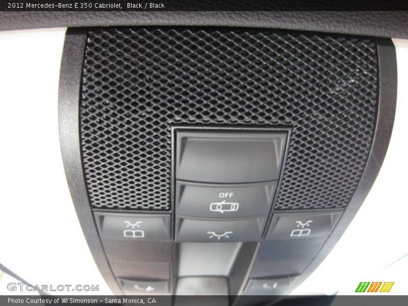 Black / Black 2012 Mercedes-Benz E 350 Cabriolet