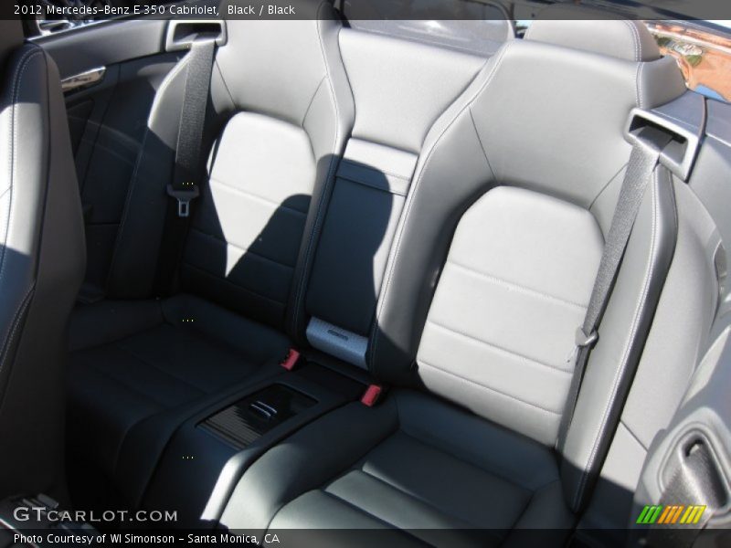 Black / Black 2012 Mercedes-Benz E 350 Cabriolet