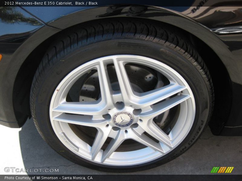Black / Black 2012 Mercedes-Benz E 350 Cabriolet