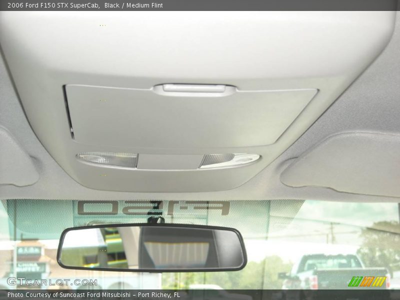 Black / Medium Flint 2006 Ford F150 STX SuperCab
