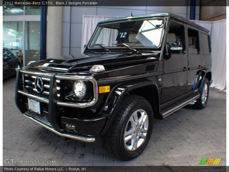 Black / designo Porcelain 2012 Mercedes-Benz G 550