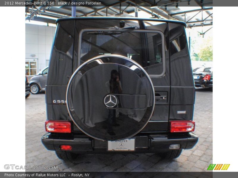 Black / designo Porcelain 2012 Mercedes-Benz G 550