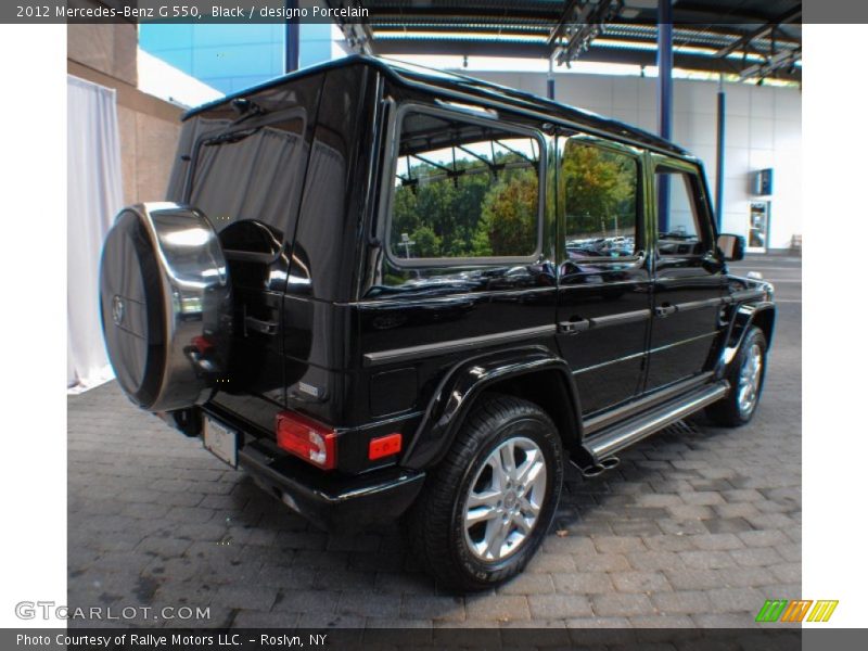 Black / designo Porcelain 2012 Mercedes-Benz G 550