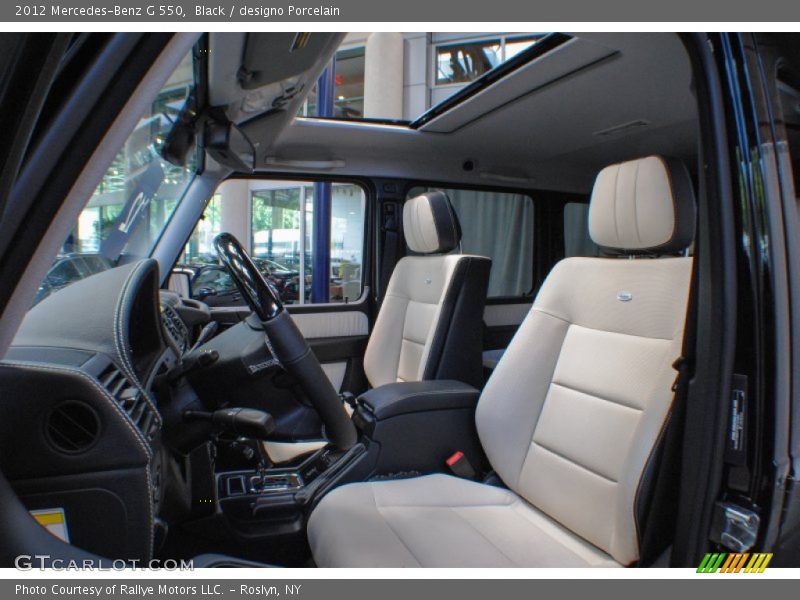  2012 G 550 designo Porcelain Interior