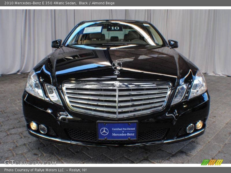 Black / Almond Beige 2010 Mercedes-Benz E 350 4Matic Sedan