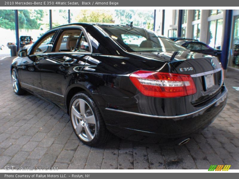 Black / Almond Beige 2010 Mercedes-Benz E 350 4Matic Sedan