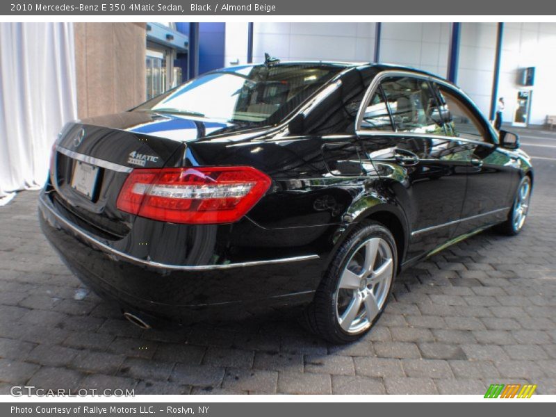 Black / Almond Beige 2010 Mercedes-Benz E 350 4Matic Sedan