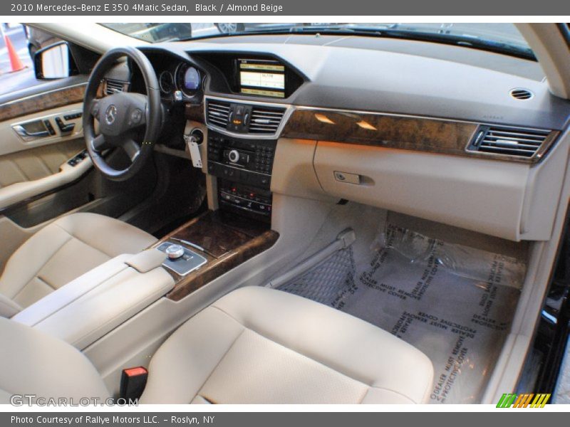 Black / Almond Beige 2010 Mercedes-Benz E 350 4Matic Sedan