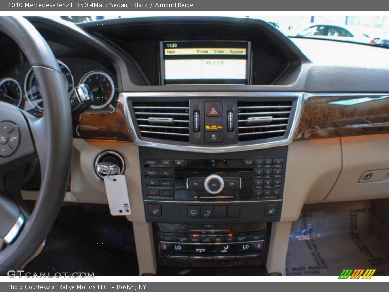 Black / Almond Beige 2010 Mercedes-Benz E 350 4Matic Sedan