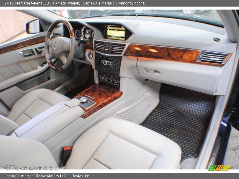 Capri Blue Metallic / Almond/Mocha 2012 Mercedes-Benz E 350 4Matic Wagon
