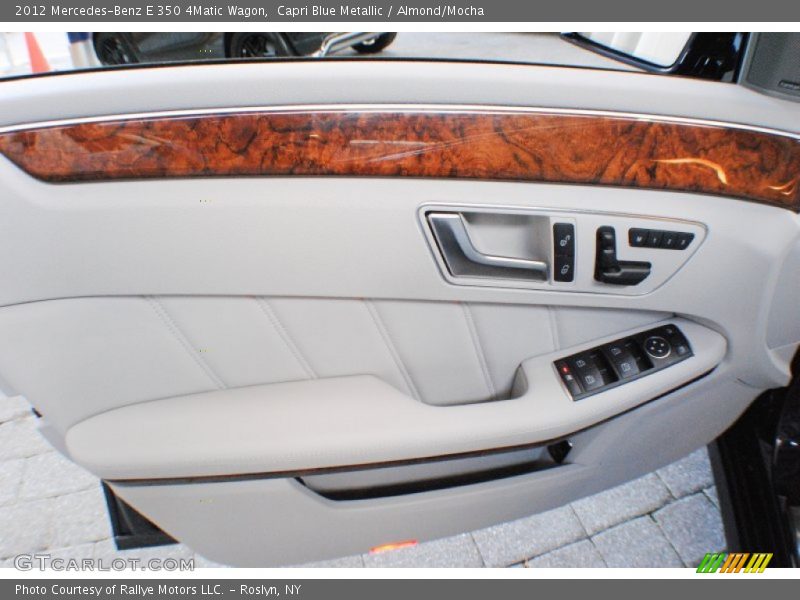 Capri Blue Metallic / Almond/Mocha 2012 Mercedes-Benz E 350 4Matic Wagon
