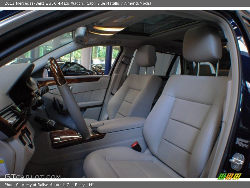 Capri Blue Metallic / Almond/Mocha 2012 Mercedes-Benz E 350 4Matic Wagon