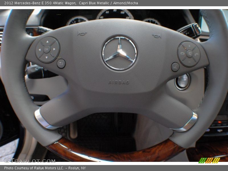 Capri Blue Metallic / Almond/Mocha 2012 Mercedes-Benz E 350 4Matic Wagon