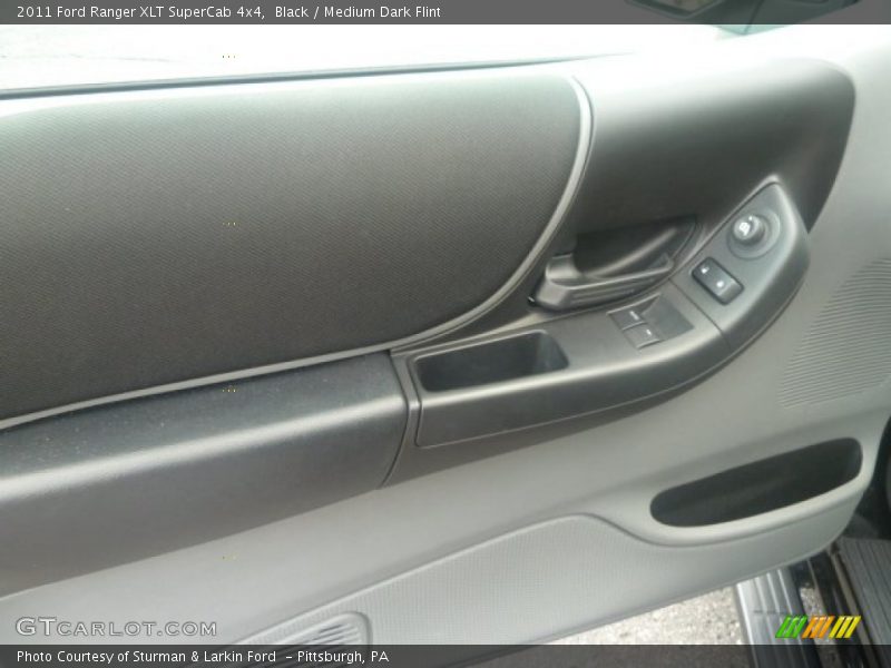 Black / Medium Dark Flint 2011 Ford Ranger XLT SuperCab 4x4
