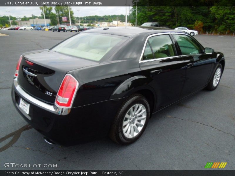 Gloss Black / Black/Light Frost Beige 2013 Chrysler 300