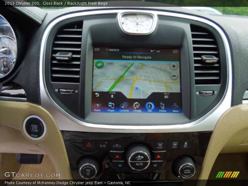 Navigation of 2013 300 