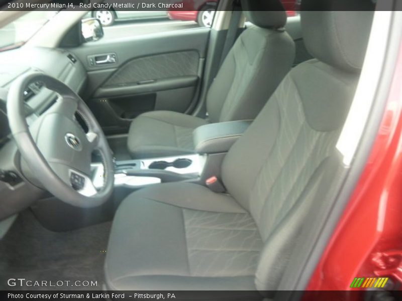 Front Seat of 2010 Milan I4