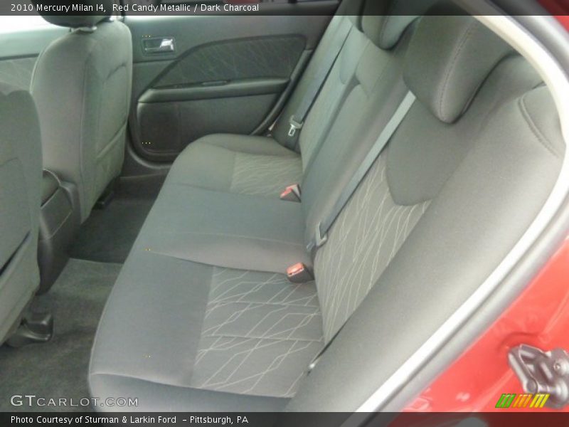 Rear Seat of 2010 Milan I4