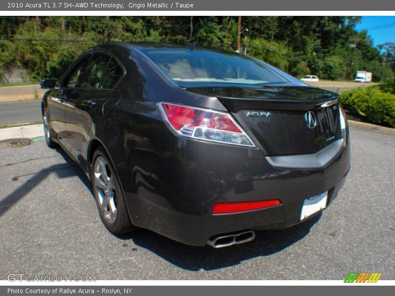 Grigio Metallic / Taupe 2010 Acura TL 3.7 SH-AWD Technology