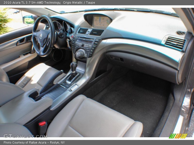 Grigio Metallic / Taupe 2010 Acura TL 3.7 SH-AWD Technology