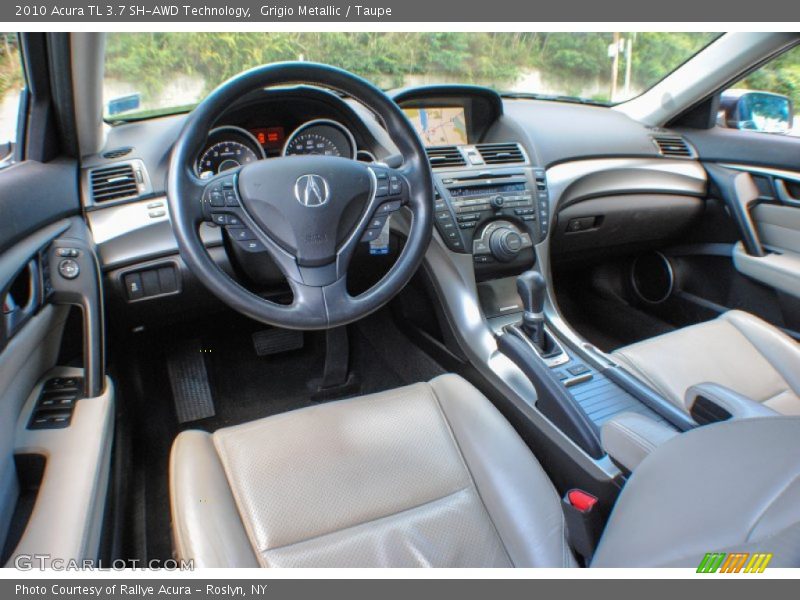 Grigio Metallic / Taupe 2010 Acura TL 3.7 SH-AWD Technology