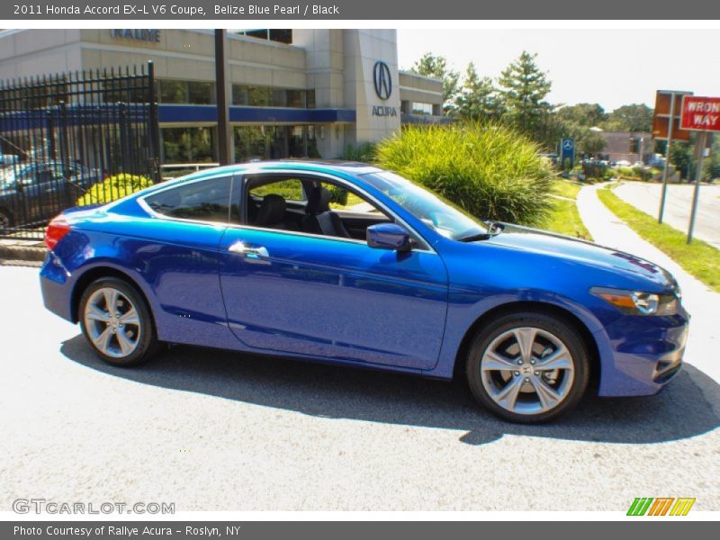  2011 Accord EX-L V6 Coupe Belize Blue Pearl