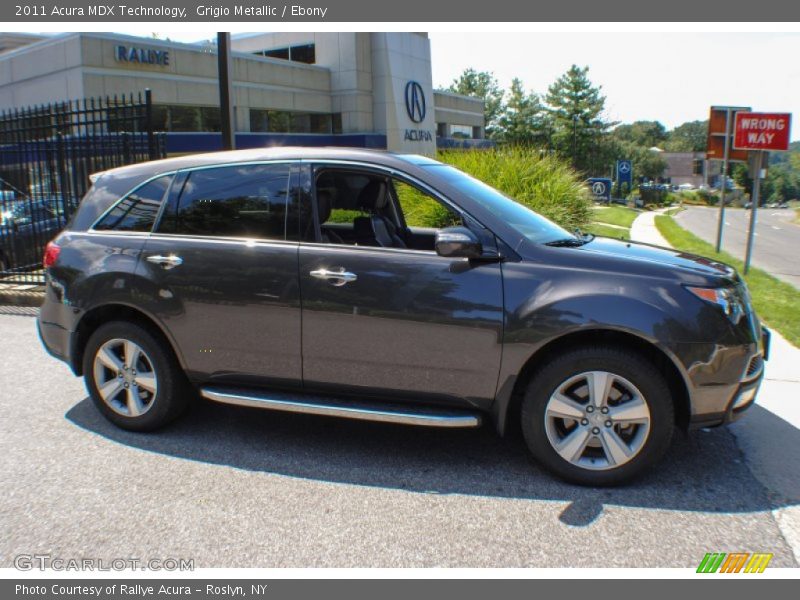 Grigio Metallic / Ebony 2011 Acura MDX Technology