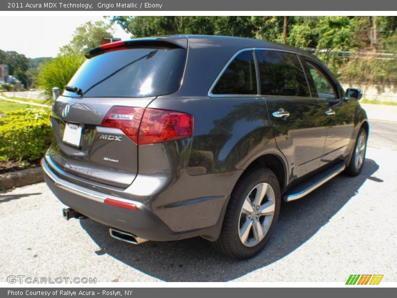 Grigio Metallic / Ebony 2011 Acura MDX Technology