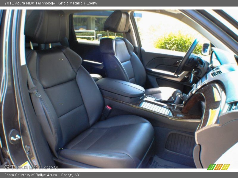 Grigio Metallic / Ebony 2011 Acura MDX Technology