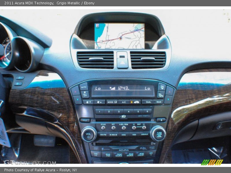 Grigio Metallic / Ebony 2011 Acura MDX Technology